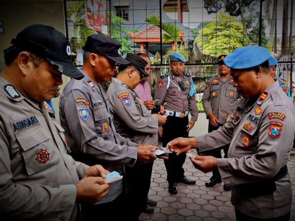 Pastikan Personel Tertib, Sipropam Polres Trenggalek Pro Aktif Kunjungi Polsek Jajaran
