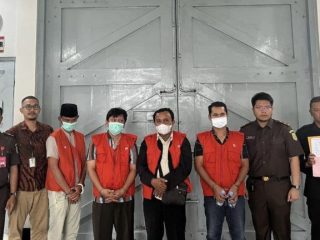 4 Tersangka Dugaan Korupsi Embung Glebeg Dilimpahkan ke Kejari Rembang