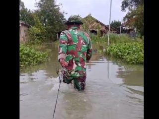 Desa Sunggingwarno Kebanjiran, Sawah dan Rumah Terendam