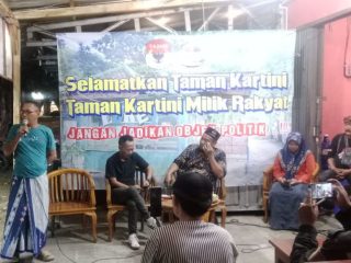 LSM dan Ormas Rembang Gelar Diskusi Penyelamatan Taman Kartini