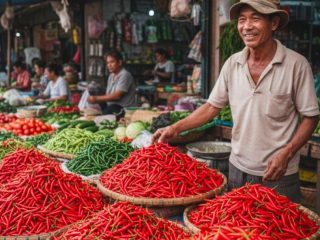 Jelang Ramadan, Harga Rawit Merah di Jepara Tembus Rp65 Ribu Perkilo