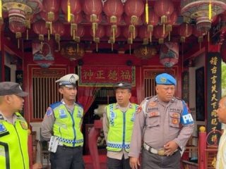 Perayaan Imlek Sejumlah Klenteng di Jepara Dijaga Ketat Polisi