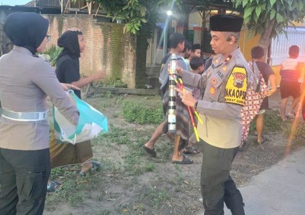 Jaga Kekhusyukan Ramadan, Wakapolres Rembang Sisir Titik Rawan Usai Sahur