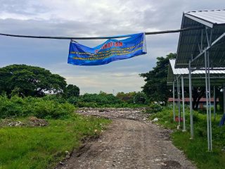 Pemkab Rembang Sterilkan Area Pasar Kambing Sumberjo