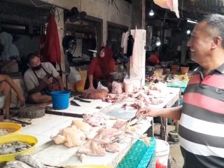 Harga Daging Ayam di Pati Tembus Rp40 Ribu Lebih