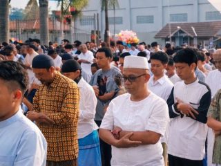 Peringati 1 Syawal, Ribuan Umat Muhammadiyah Pati Sholat Ied Hari Ini