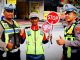 Puluhan Rambu Portable Diserahkan ke Supeltas, Ini Harapan Kasatlantas Trenggalek