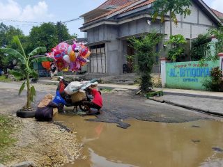 Viral Jalan Kayen Ditanami Pohon Pisang, Pemkab Sudah Siapkan Dana Perbaikan