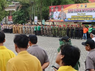 Apel Sabuk Kamtibmas, Polresta Pati Kumpulkan Jajaran Ormas