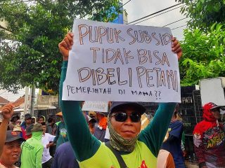 Petani Perhutanan Sosial Datangi Dispertan Pati, Tuntut Jatah Pupuk