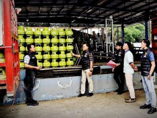 Pastikan Stok dan Distribusi LPG 3Kg Aman, Polres Trenggalek Sidak SPBE