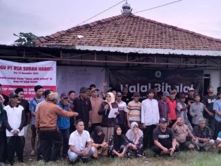 Petani Karangsari Tolak Klaim Lahan 170 Hektare Eks HGU PT RSA