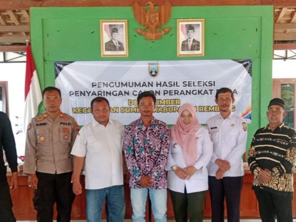 Bang Amin Nur Safi’i Unggul Seleksi Perangkat Desa, Ini Pesan Kades Sumber