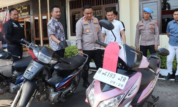 Polres Rembang Ungkap Kasus Curanmor, Satu Tersangka dan Sejumlah Barang Bukti Diamankan