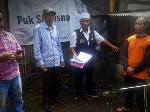Merasa Tanahnya Diserobot Tetangga, Warga Kampak Lapor Polisi