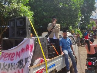 Kawal Kasus Pelecehan Seksual, Warga Pati Geruduk Ponpes Ndholo Kusumo