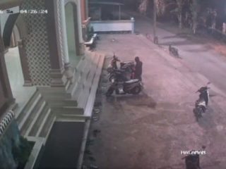 Motor Warga Raib Digondol Maling saat Sholat Subuh di Masjid Mangunrekso Tambakromo