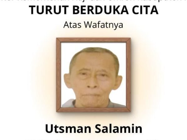 Utsman Jemaah Haji Asal Pati Meninggal Dunia di Mekkah