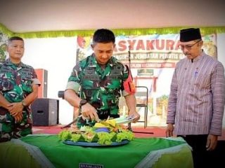 Kodim Trenggalek Inisiasi Pembangunan Infrastruktur Pendukung di Wilayah