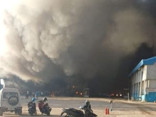 Pabrik Dua Putra Makmur Pati Kebakaran Pagi Ini