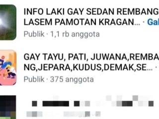 Fenomena Grup Komunitas Gay di Medsos Picu Keresahan Warga Rembang, Pemerintah Didesak Turun Tangan