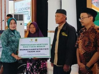Program Bantuan Massal Baznas Pati Kucurkan Rp1,626 Miliar, Bedah Rumah hingga Beasiswa