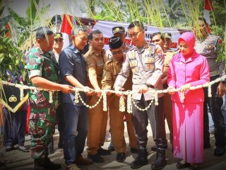 Jembatan Merah Putih Presisi di Pule Resmi Beroperasi