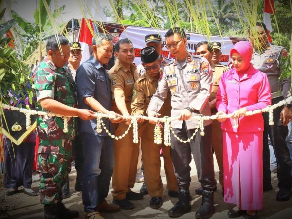 Jembatan Merah Putih Presisi di Pule Resmi Beroperasi