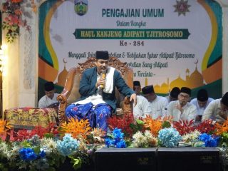 Pengajian Umum Haul Kanjeng Adipati Tjitrosomo Perkuat Nilai Keagamaan dan Kemasyarakatan