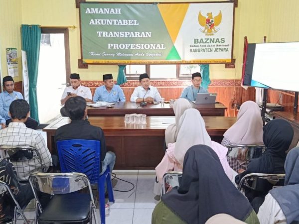 Puluhan Mahasiswa Beasiswa BAZNAS Jepara Siap Kawal Usaha Mustahik