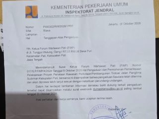 Itjen Kemen PU Terima Aduan Proyek Trotoar Sudirman Pati, Ketua FWP Tegaskan Pengawasan Demi Perbaikan