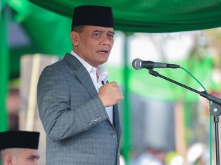 Pimpin Upacara HSN 2026, Ahmad Luthfi Ajak 555 Ribu Santri Ikut Entaskan Kemiskinan